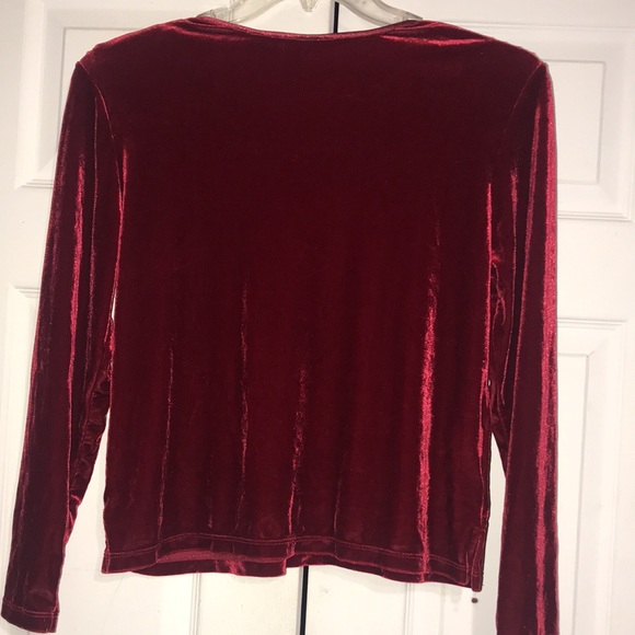 Women’s Worthington Velvet Top - Picture 5 of 6